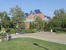 Gund Hall with Peter B. Lewis building in the background Case law school.jpg