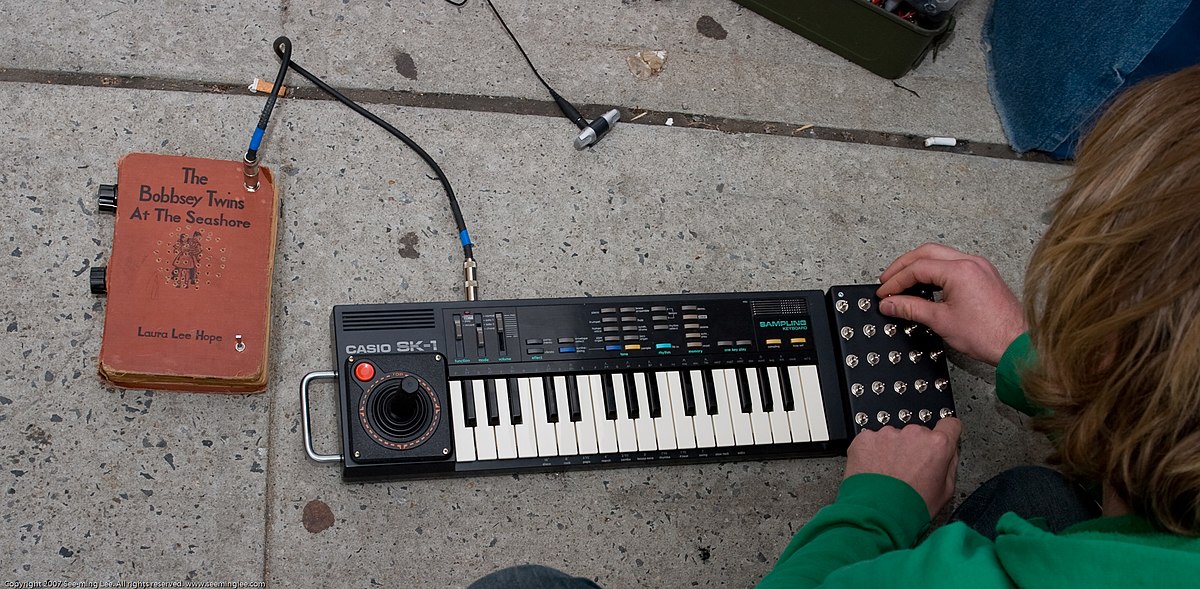 File:Casio SK-1 Mod by Computer At Sea - Bent Festival New York 