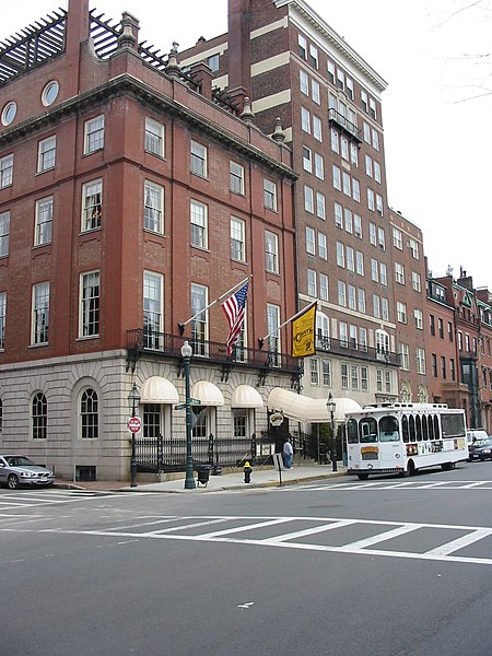 The Cheers Beacon Hill, formerly the Bull & Finch Pub, in Boston in 2005