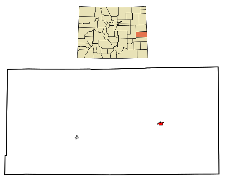 File:Cheyenne County Colorado Incorporated and Unincorporated areas Cheyenne Wells Highlighted.svg