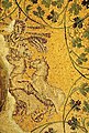 Kristus Sol Invictus'ena on 3.-4. sajandi mosaiigil kollasel taustal