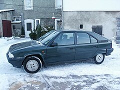 Unu el la lastaj laboroj de Gandini por Bertone estis la Citroën BX