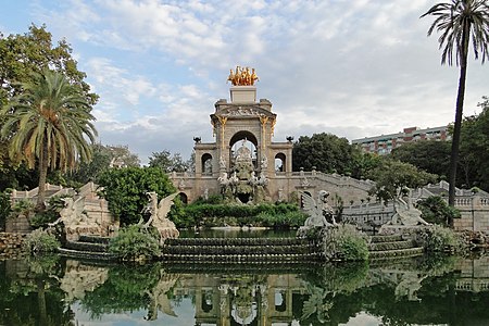 Ciutadella Park fountain