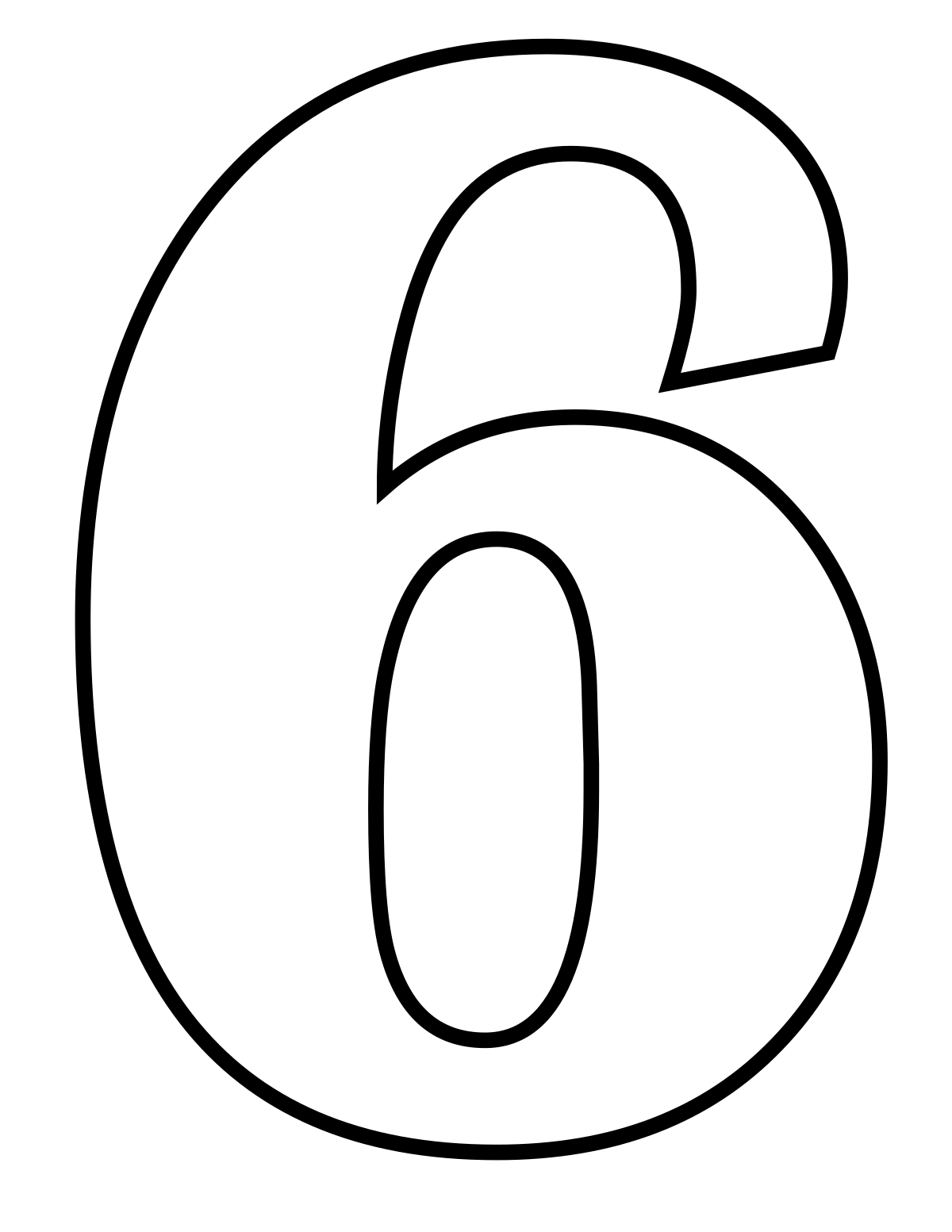 number 6 png