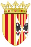 Escudo de Armas de Leonor de Sicilia, Reina de Aragón.svg