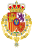 Coat of Arms of Spanish Monarch-Variant as Grand Master of the Order of Charles III.svg