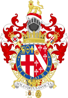 Coat of arms of Algar Howard, Garter.png