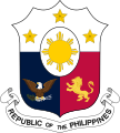Escudo de armas da República de Filipinas (1946-1978 1986-1998)