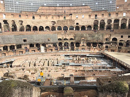 Colosseum (inside) in Rome