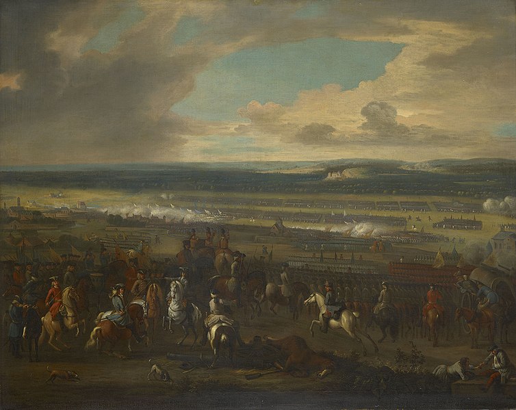 File:Copy after Jan van Huchtenburgh (Haarlem 1647-Amsterdam 1733) - The Battle of Chiari, 1701 - RCIN 404897 - Royal Collection.jpg