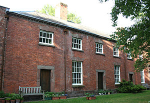 Detail of the terrace Crewes Almshouses terrace.jpg