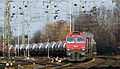 * Nomination HGK/RheinCargo DE 62 with a tank train in the near of the marshalling yard Köln-Kalk Nord --Rolf H. 04:36, 27 December 2015 (UTC) * Promotion  Support Good quality. --XRay 06:32, 27 December 2015 (UTC)