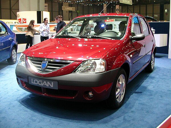 The no-frills 2004 Dacia Logan