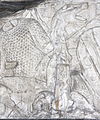 Dacian Draco on the romanian cast of Trajan Column