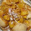 ''Dahibara Aloodum'' is made with potatoes, curd, lentils, semolina, onion and chilli powder.