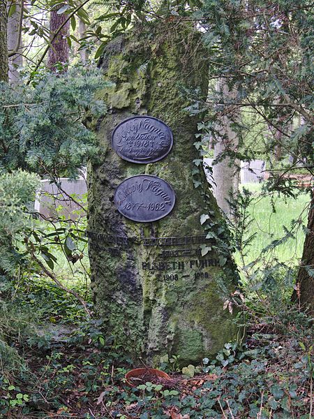 Darmstadt West Waldfriedhof Grabmal Ludwig Wagner