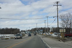 Delavan Lake auf WIS 50