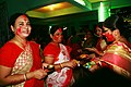 Devi Baran and Sindur Khela during 2016 Durga puja in Kolkata 46