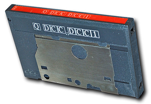 Digital Compact Cassette rear