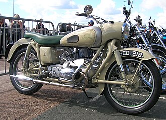 Douglas Dragonfly in distinctive alternative factory livery Douglas Dragonfly motorcycle.jpg