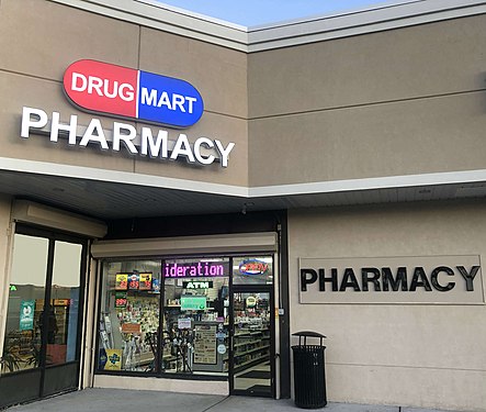 A Pharmacy sells medicine, both over the counter and prescription medication.