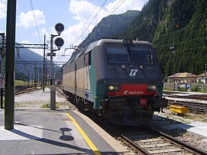 The E.405.036 on July 20, 2007 in the Brenner border station