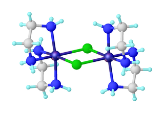 <span class="mw-page-title-main">Dichlorobis(ethylenediamine)nickel(II)</span> Chemical compound