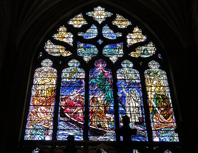 Christ Walking on the Water, St Giles Cathedral