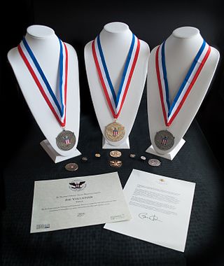 <span class="mw-page-title-main">President's Volunteer Service Award</span> American award bestowed for outstanding service to nation