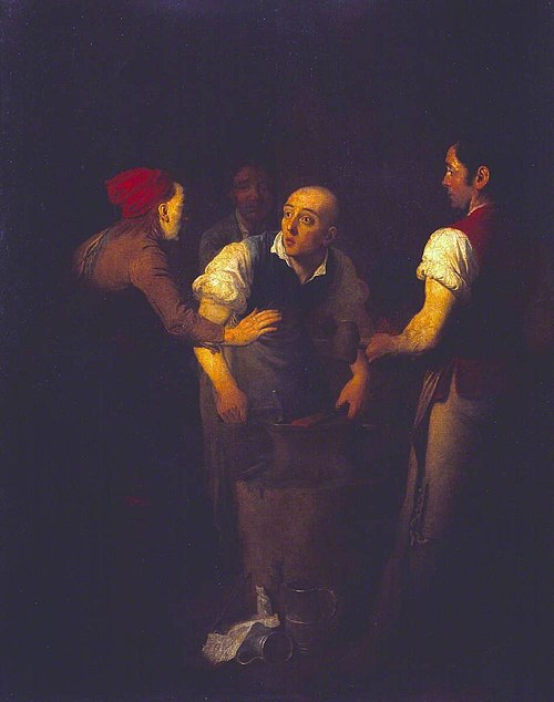 The Gossiping Blacksmith, Edward Penny (1769)