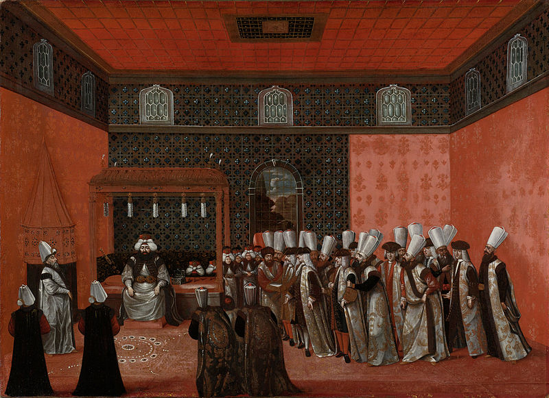 File:Een ambassadeur op audiëntie bij sultan Ahmed III Rijksmuseum SK-A-4080.jpeg