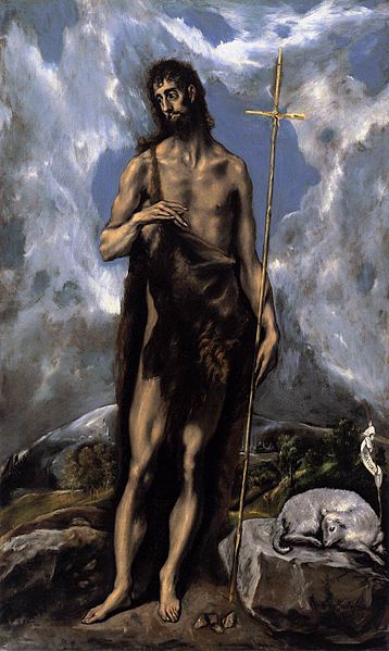 El Greco - Jan Chrzciciel (Fine Arts Museums of San Francisco)