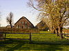 Veeboerderij met schuur "Het Veldhoentje" op hoge terp