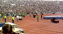 25,000 in attendance at a Monterrey training session.[48]