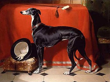 Eos, A Favorite Greyhound of Prince Albert, Sir Edwin Landseer, 1841, Royal Collection of Queen Elizabeth II