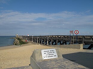 L'Estacade de Capbreton.