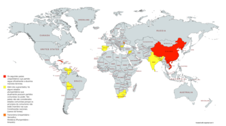 Lista de Estados Comunistas atuais 330px-Estados_Pluripartid%C3%A1rios_e_Unipartid%C3%A1rios_no_mapa.