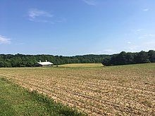 Farmland near Fair Hill in northeastern Cecil County