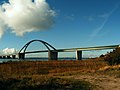 Femernsundbroen – den sydligste bro på Fugleflugtslinjen, indviet i 1963