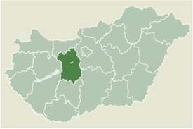 Location of Fejer county in Hungary FejerMegye.png