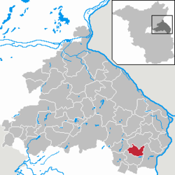 Fichtenhöhe - Carte