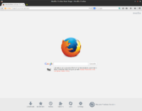 Firefox 31 running on Arch Linux