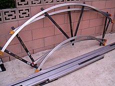 Examples of steel dolly track