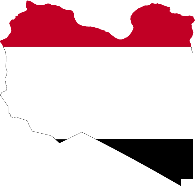 File:Flag map of Libya (1969–1972).svg