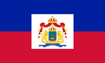 Flagge des Kaiserreich Haiti 1849 bis 1859