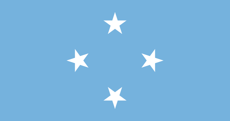 Ofbyld:Flag of the Federated States of Micronesia.svg