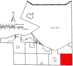 موقعیت بخش فلورانس، شهرستان اری، اوهایو در نقشه
