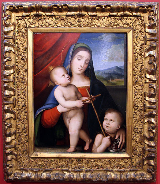 File:Francesco francia, madonna col bambino e san giovannino, 1510-15 ca. 01.JPG