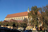 Die Franziskanerkirche, Südansicht