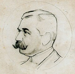 Frederic Storck - Desene - Cap de barbat cu mustata.jpg